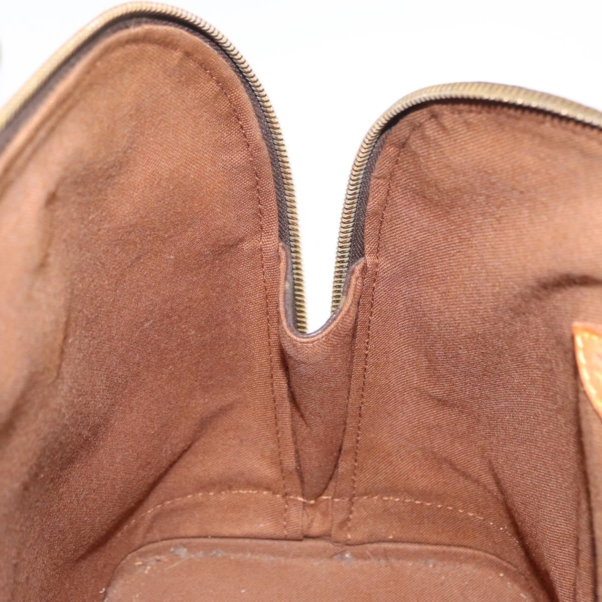 Louis Vuitton Alma Handbag Monogram Canvas, BROWN, CANVAS, Handbag