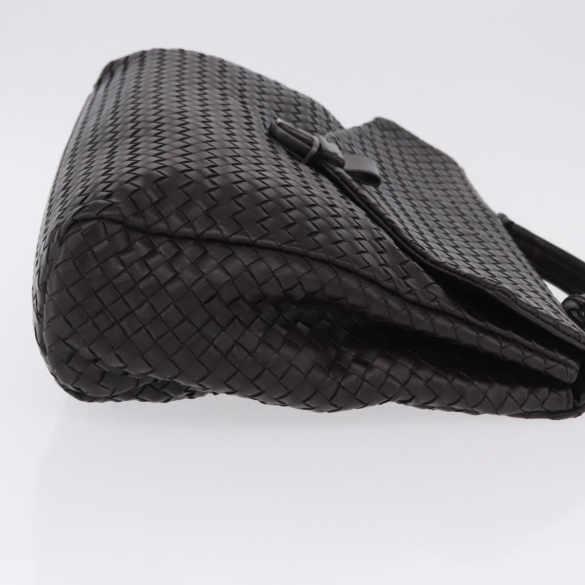 Bottega Veneta Envelope Intrecciato Nappa, Black, Leather, Briefcase