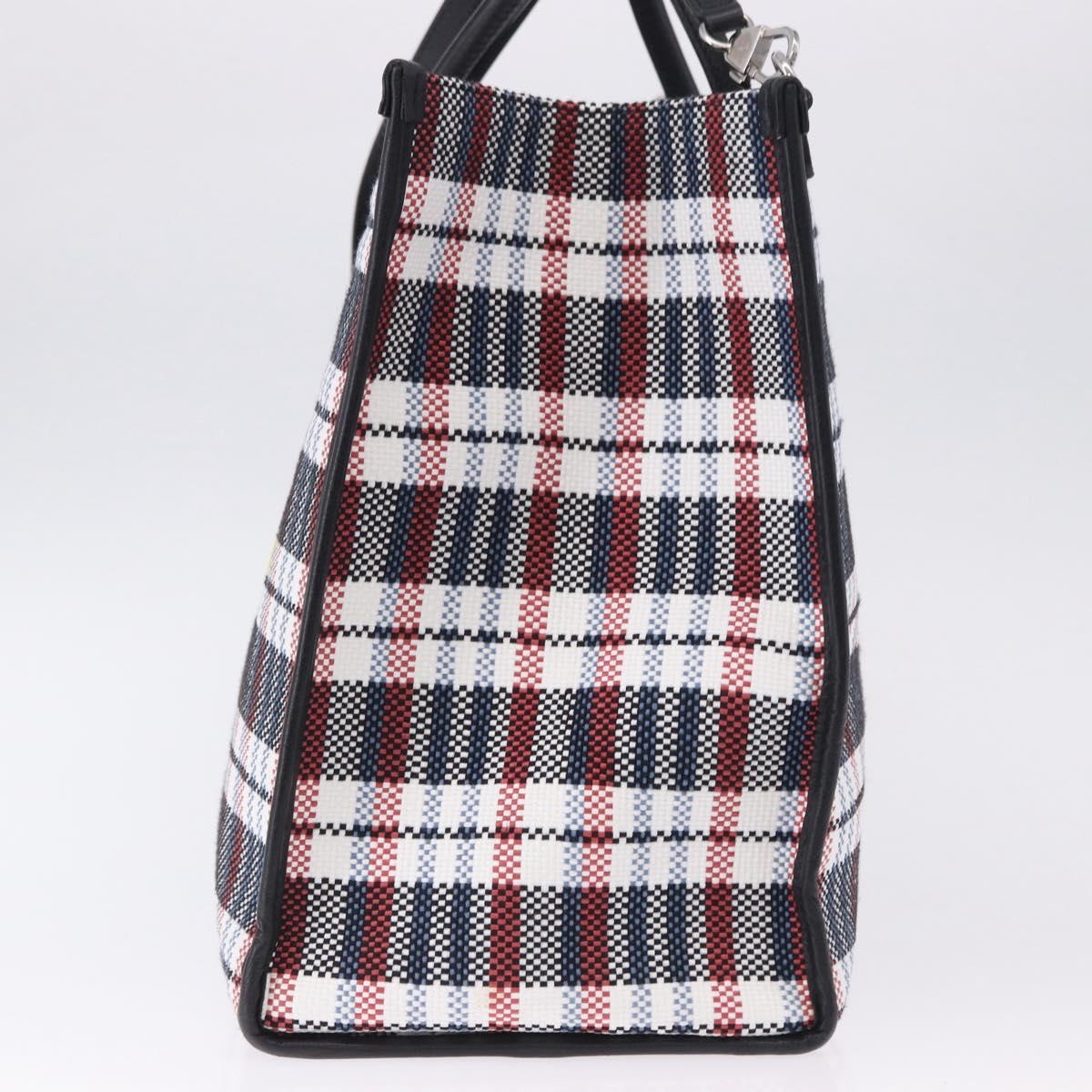Gucci ICCUG Tote Embroidered Faux Raffia, Multicolour, Canvas, Tote Bag