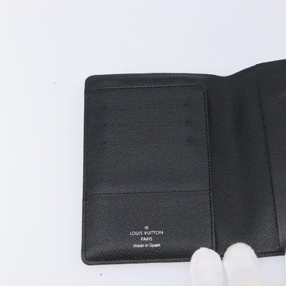 Louis Vuitton Passport Cover Damier Graphite, Gray, Canvas, Briefcase