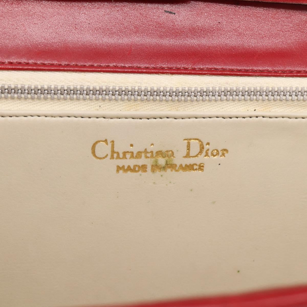 Christian Dior Handbag Leather, Red, Leather, Handbag