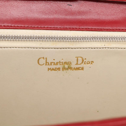 Christian Dior Handbag Leather, Red, Leather, Handbag