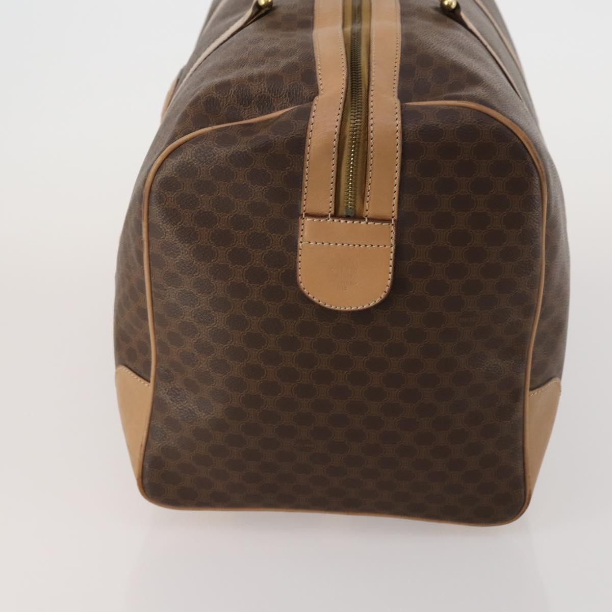Celine Vintage Canvas, Brown, Canvas, Travel Bag