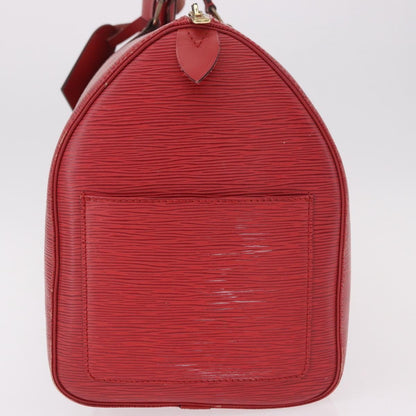 Louis Vuitton Keepall Epi Leather, Red, Leather, Travel Bag