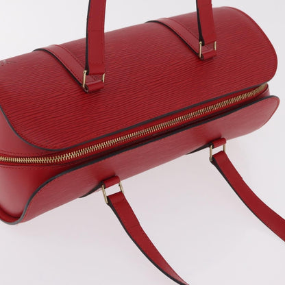 Louis Vuitton Soufflot Epi Leather, Red, Leather, Tote Bag
