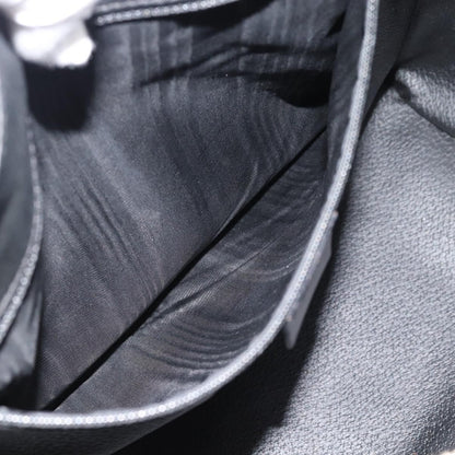 Celine Vintage Boston Macadam Coated Canvas, Black, Canvas, Handbag