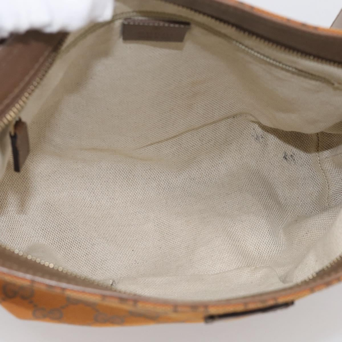 Gucci Shoulder Canvas, Orange, Canvas, Shoulder Bag