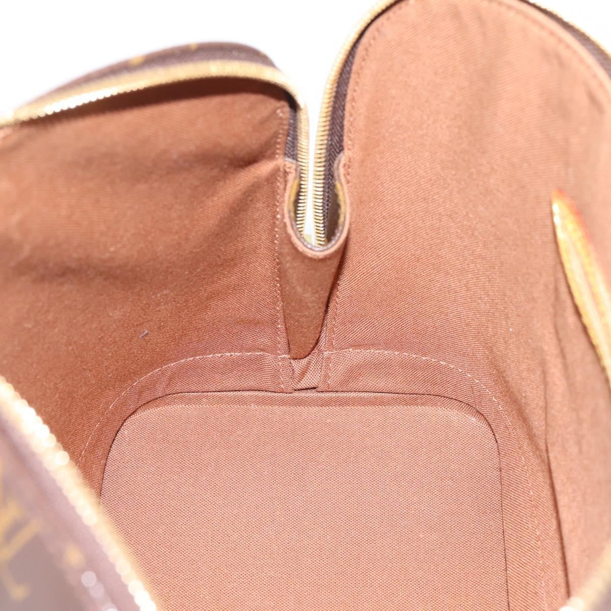 Louis Vuitton Alma Monogram Canvas, Brown, Canvas, Handbag