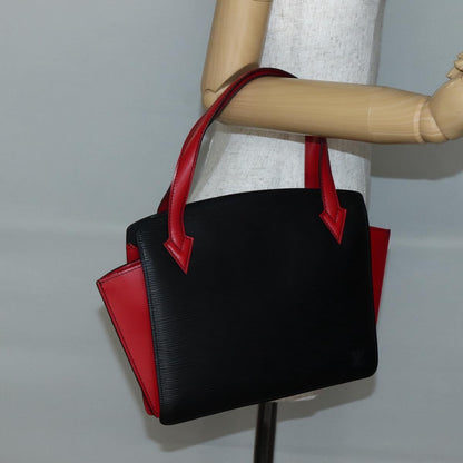 Louis Vuitton Varenne Epi Leather, Black, Leather, Handbag