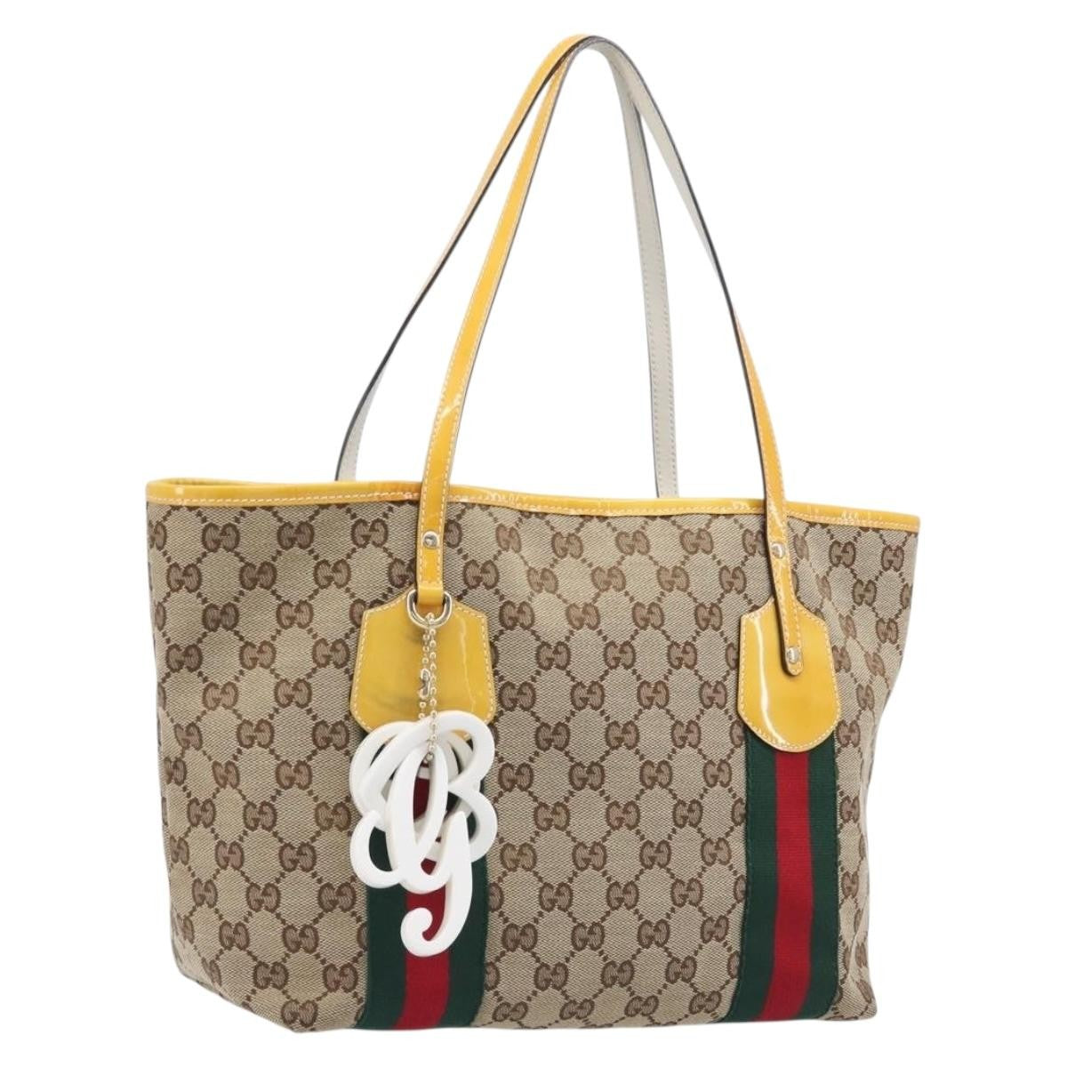 Gucci Jolie Web GG Canvas, Beige, Canvas, Tote Bag