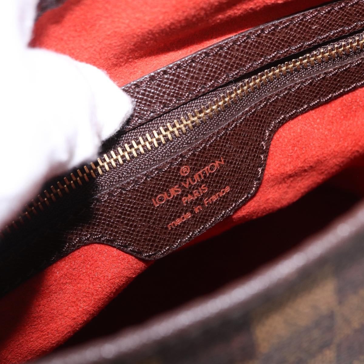 Louis Vuitton Marais Bucket Damier Ebene, Brown, Canvas, Shoulder Bag