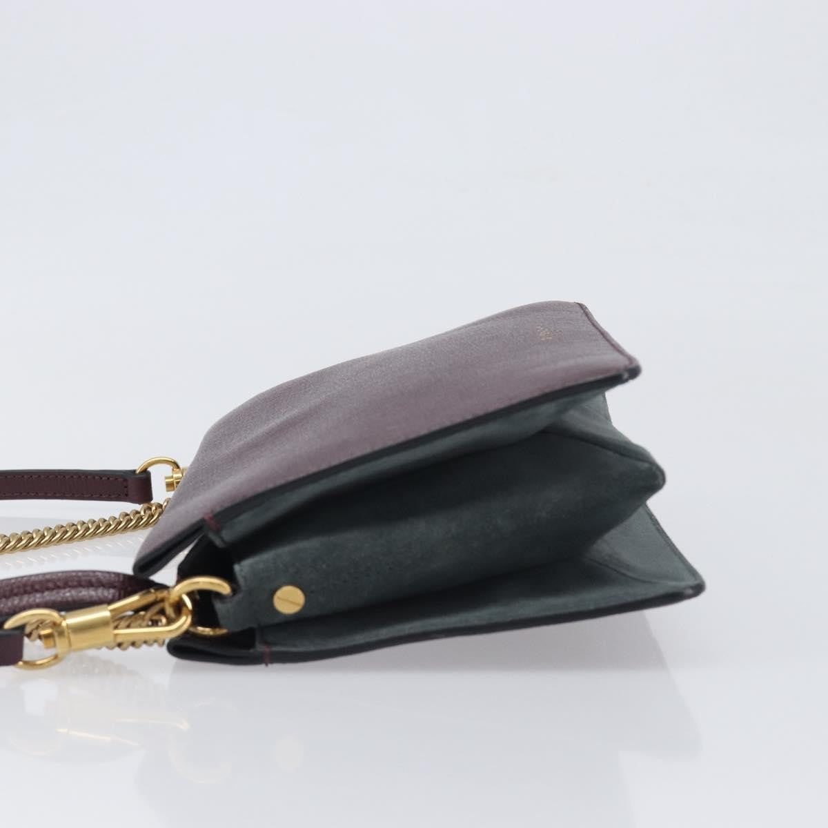 Givenchy Cross 3 Leather, Burgundy, Leather, Crossbody Bag