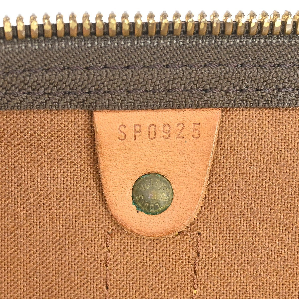 Louis Vuitton Keepall Monogram Canvas, Brown, Canvas, Travel Bag