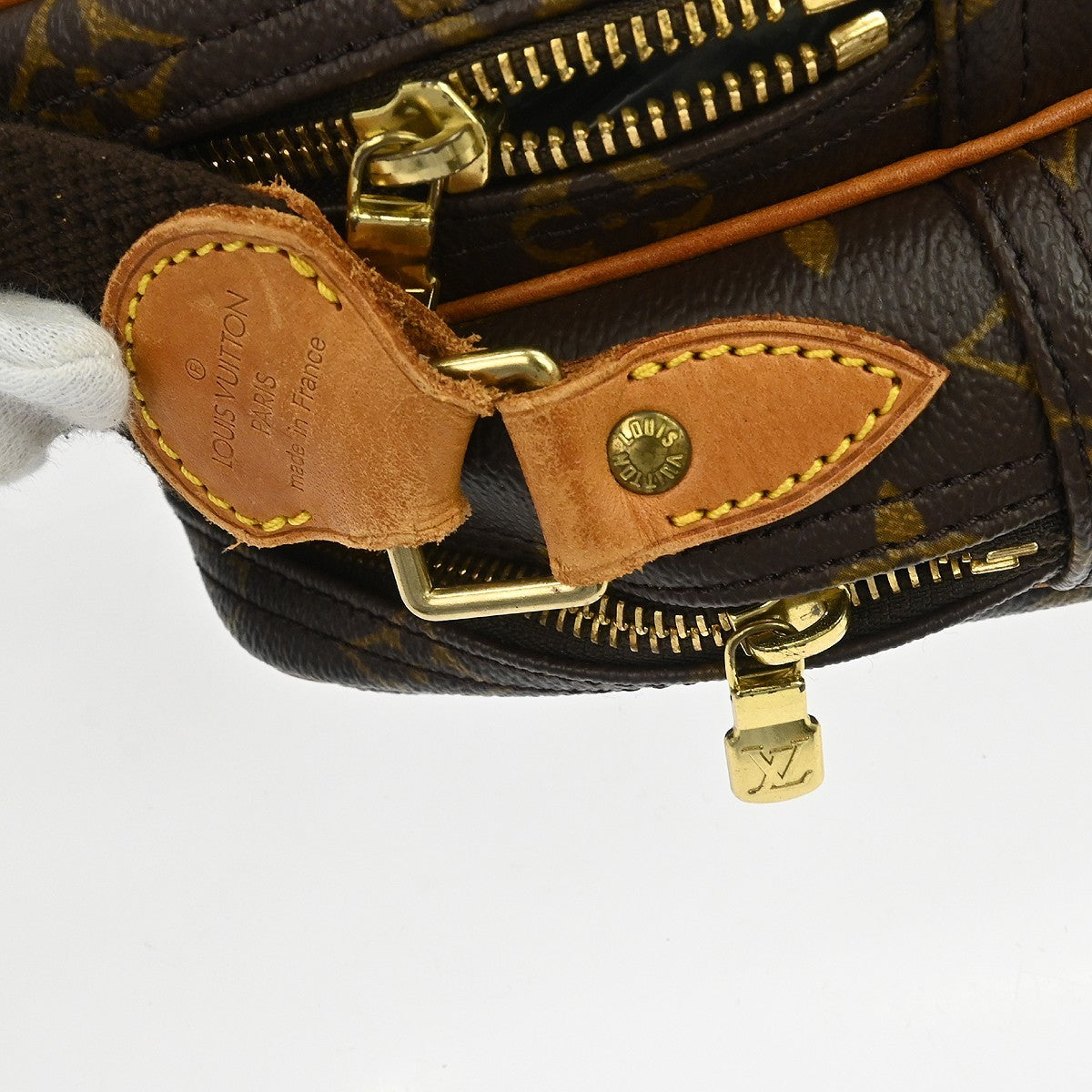 Louis Vuitton Reporter Monogram, Brown, Canvas, Shoulder Bag