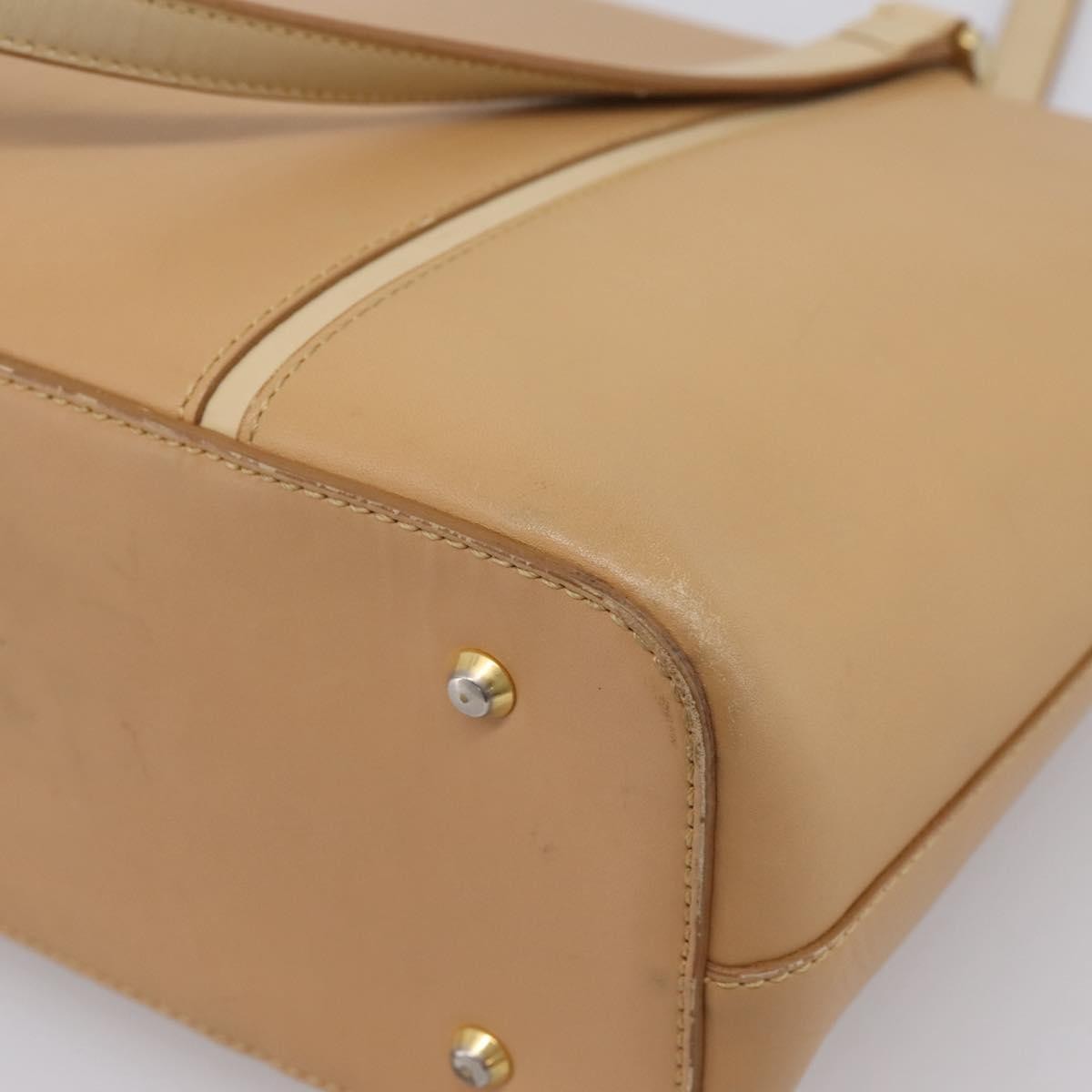 Burberry Handbag Leather, Beige, Leather, Handbag