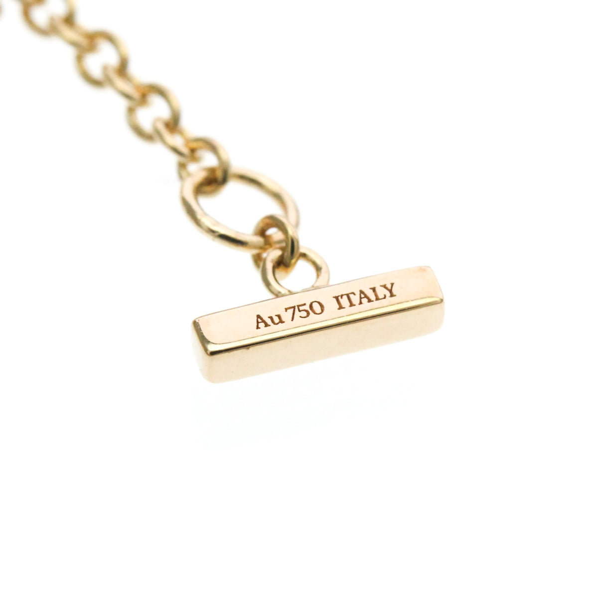 Tiffany & Co. T Circle Chain 18K Rose Gold with Mother of Pearl and Diamonds, Gold, Pink Gold, Bracelet