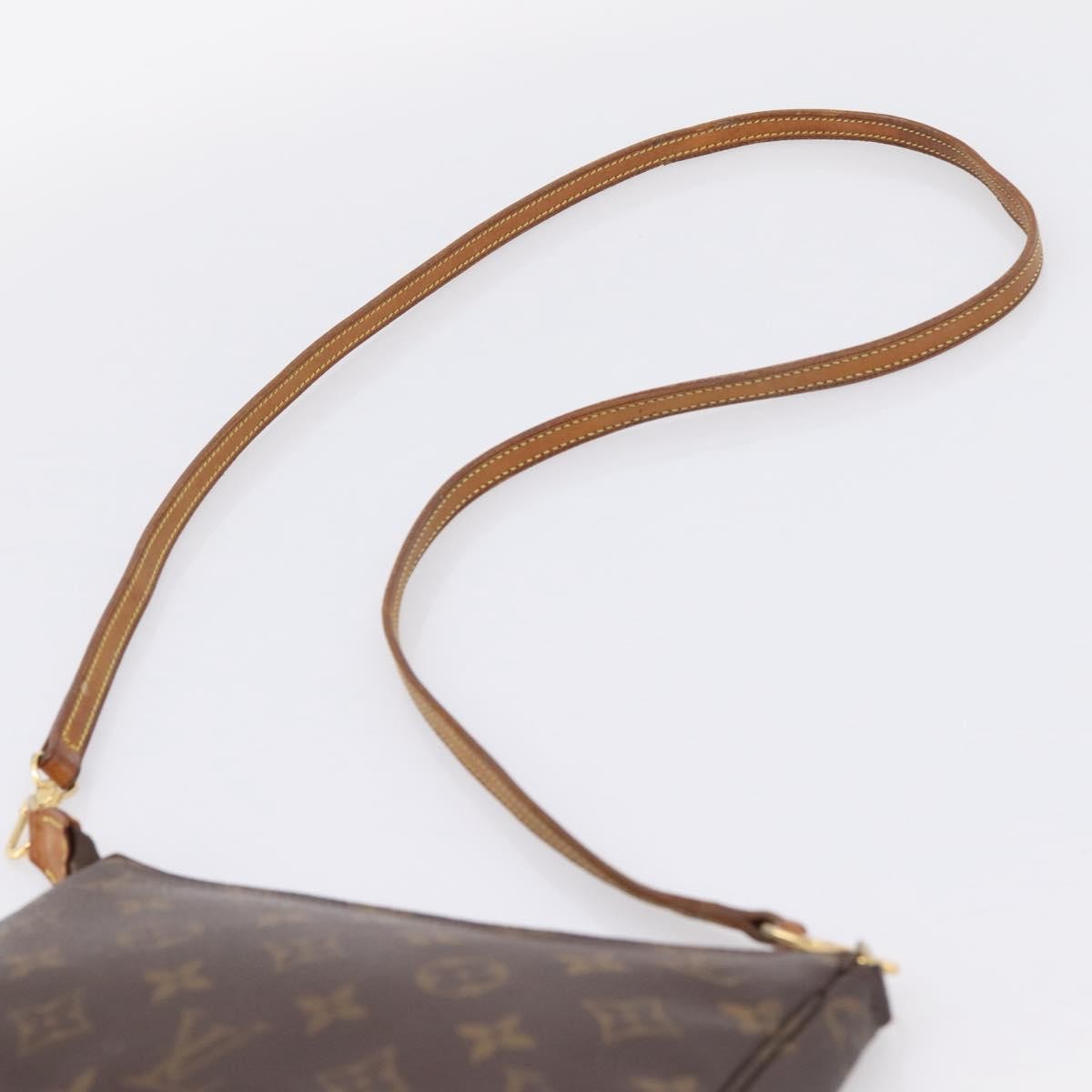 Louis Vuitton Pochette Accessoires NM Monogram Canvas, Brown, Canvas, Clutch