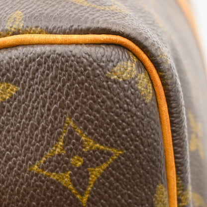 Louis Vuitton Keepall Monogram Canvas, Brown, Canvas, Travel Bag