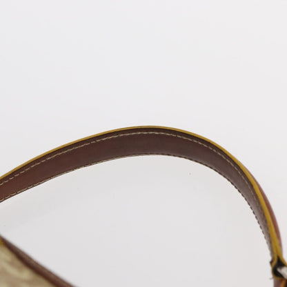 Christian Dior Vintage Trotter Romantique Diorissimo Coated Canvas, Beige, Canvas, Shoulder Bag