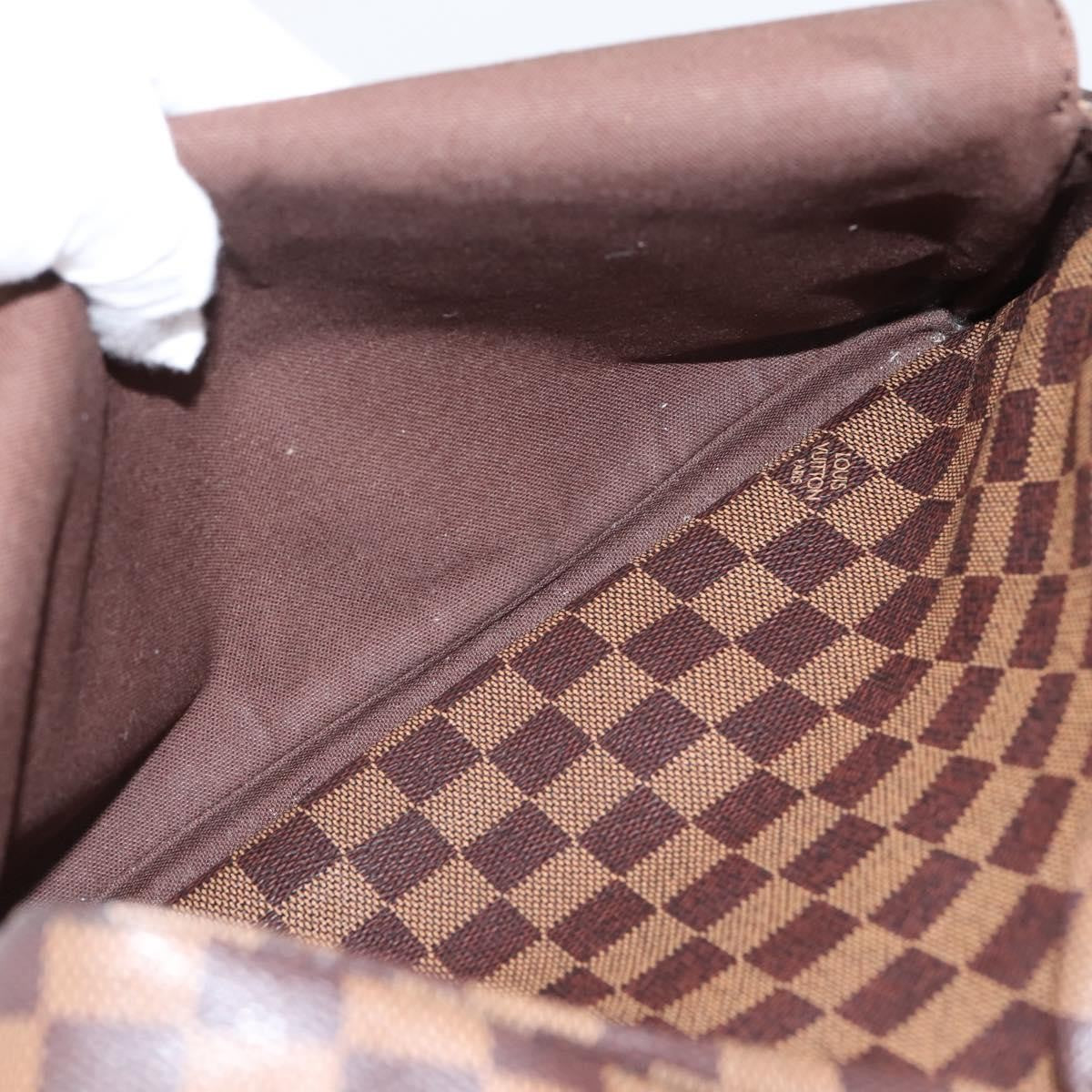 Louis Vuitton Naviglio Damier, Brown, Canvas, Shoulder Bag