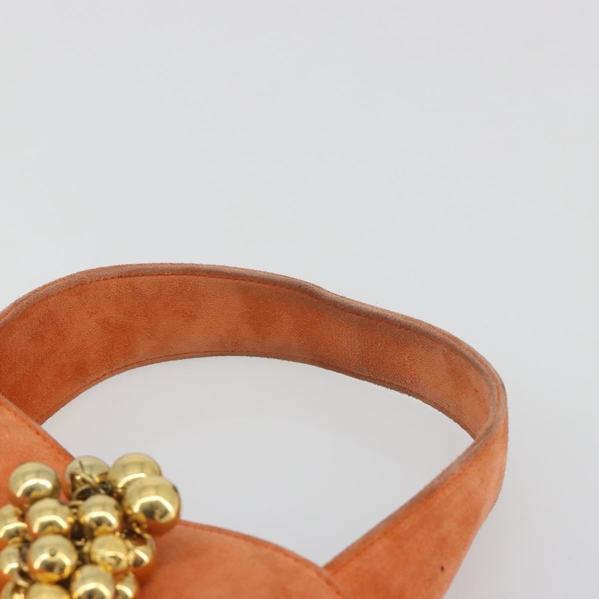 Salvatore Ferragamo Vintage Top handle Suede, Orange, Suede, Handbag