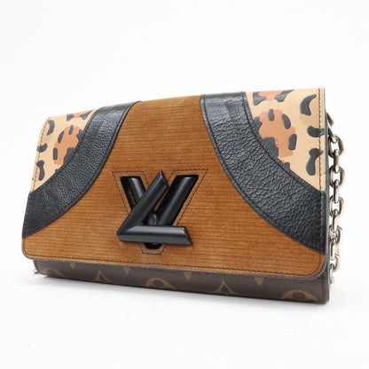 Louis Vuitton Twist Chain Limited Edition Monogram Canvas, Brown, Canvas, Crossbody Bag