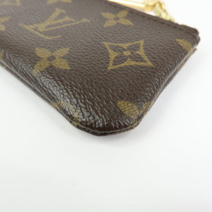Louis Vuitton Key Monogram Canvas, Brown, Canvas, Clutch