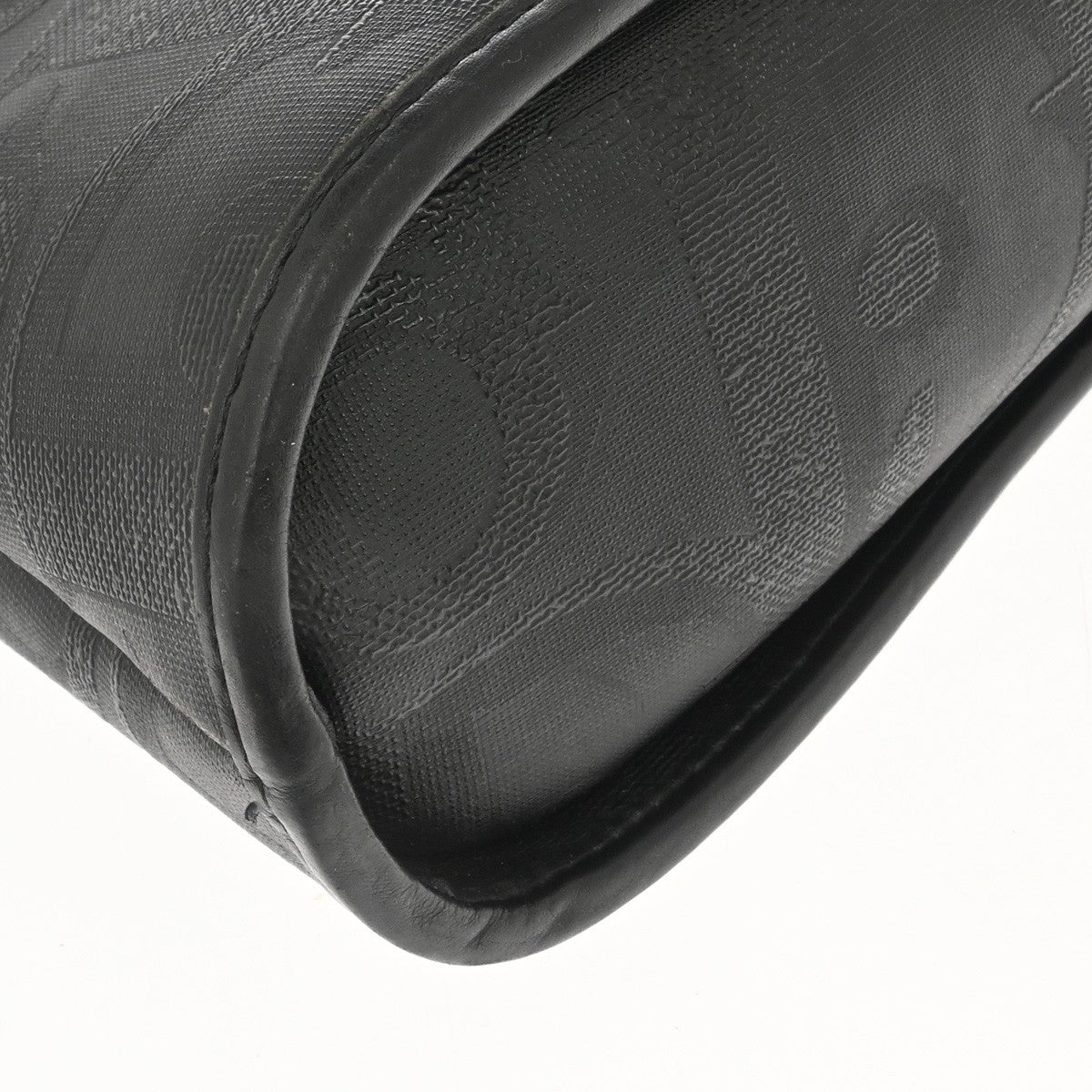 Christian Dior Vintage Canvas, Black, PVC, Tote Bag