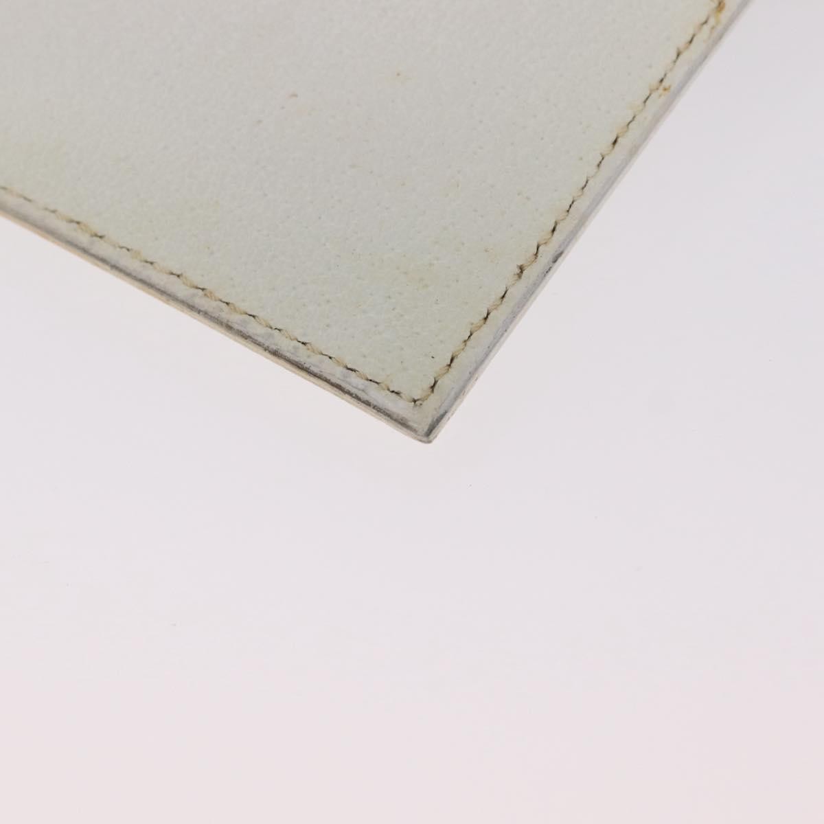 Celine Clutch Leather, White, Leather, Clutch