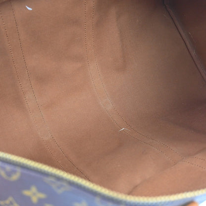 Louis Vuitton Keepall Monogram Canvas, Brown, Canvas, Travel Bag