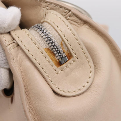 Celine Bittersweet Leather, Beige, Leather, Handbag