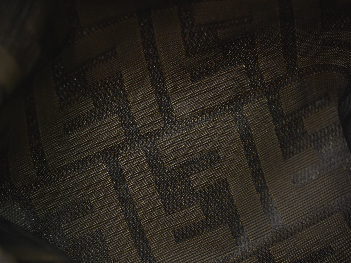 Fendi Convertible Zucca Canvas, Brown, Canvas, Tote Bag