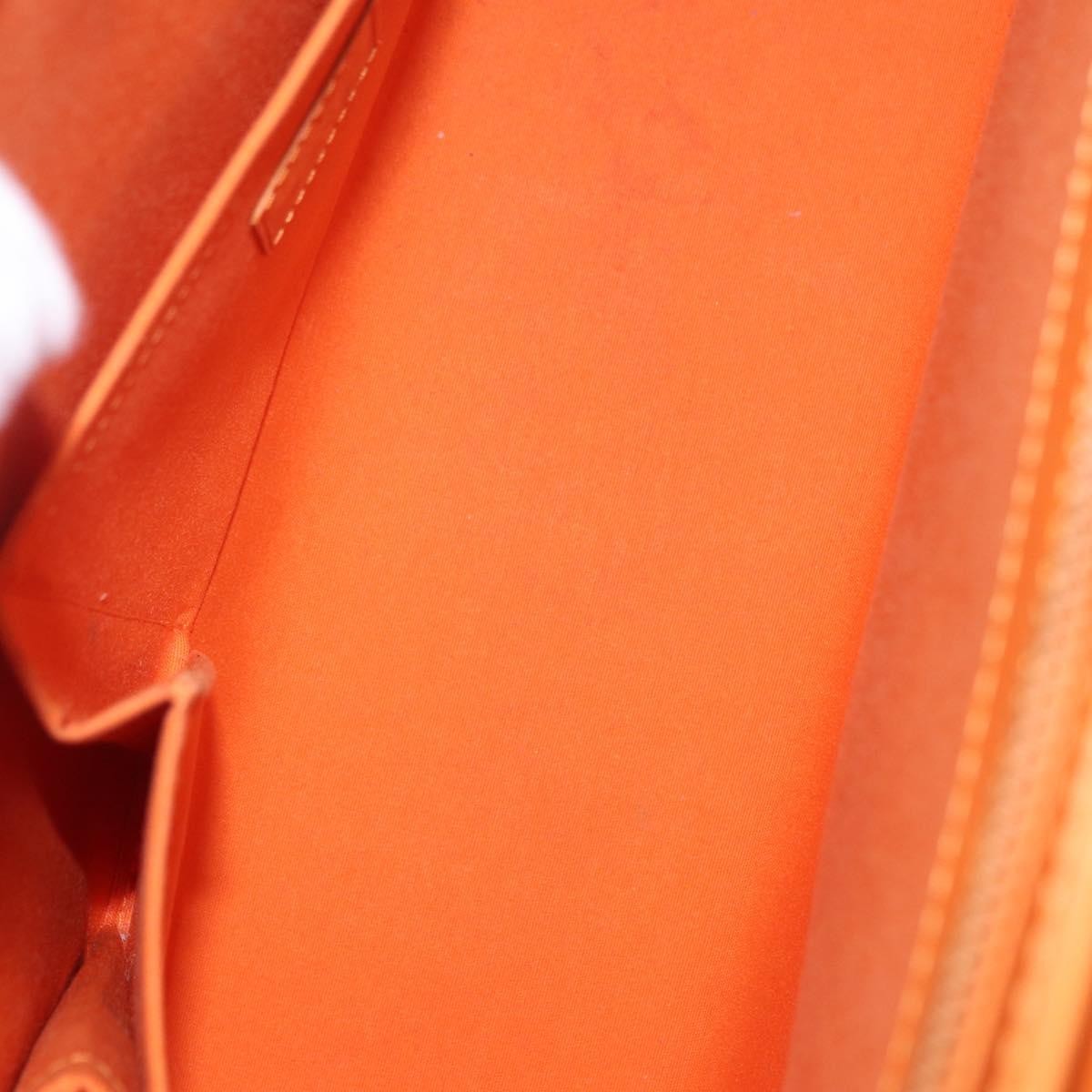 Louis Vuitton Croisette Damier with Braided Detail, Orange, Leather, Tote Bag