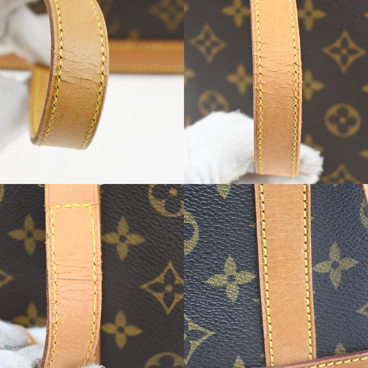 Louis Vuitton Babylone Monogram, Brown, Canvas, Tote Bag