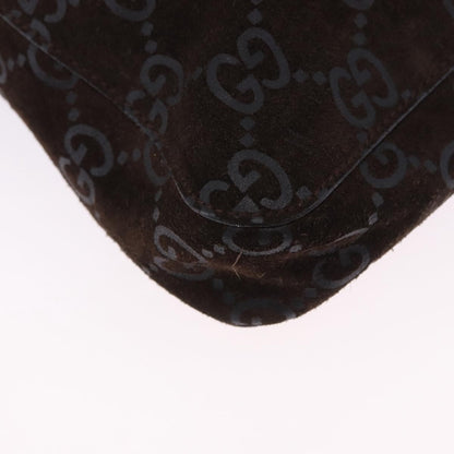 Gucci Vintage Hobo GG Suede, Multicolour, Suede, Shoulder Bag