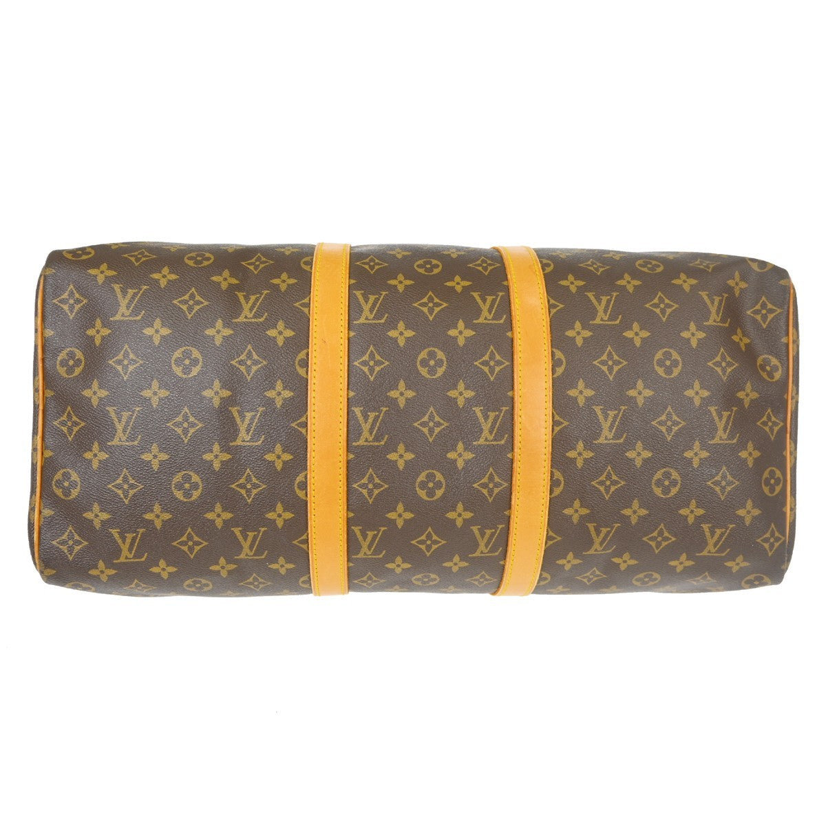 Louis Vuitton Keepall Monogram, Brown, Canvas, Travel Bag
