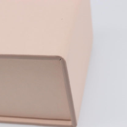 Fendi Logo Vertical Box Leather, Pink, Leather, Crossbody Bag
