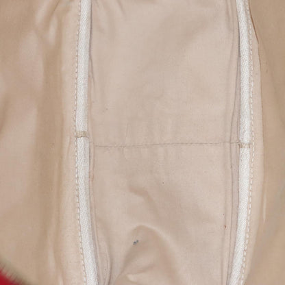 Hermes Victoria Messenger Toile with Leather, Beige, Canvas, Crossbody bag