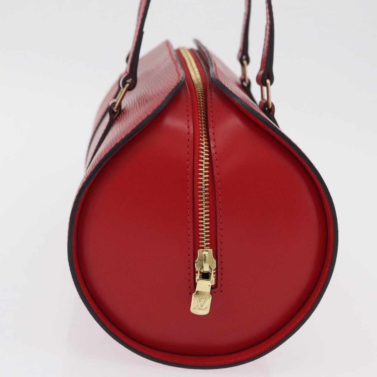 Louis Vuitton Soufflot Epi Leather, Red, Leather, Tote Bag