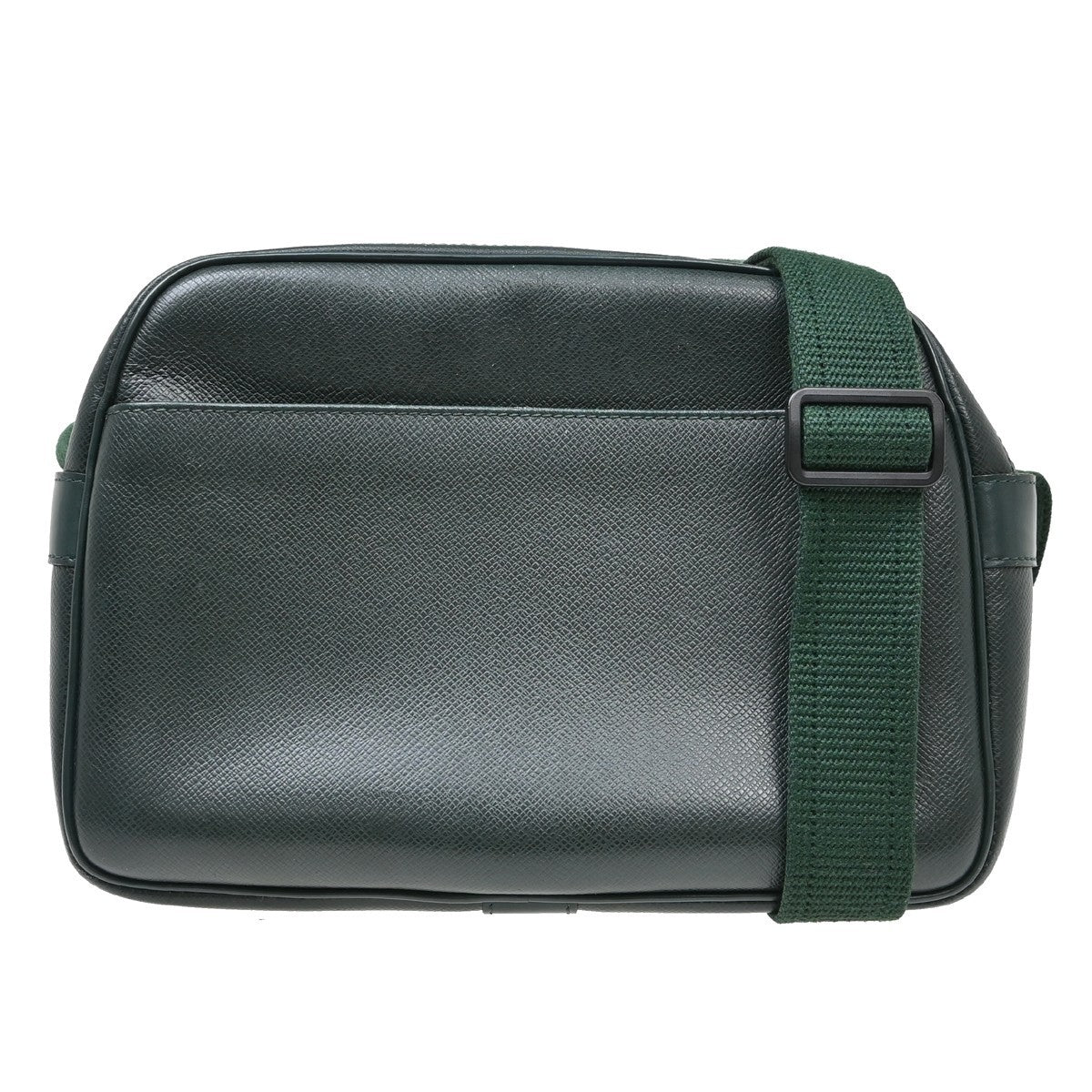 Louis Vuitton Reporter Taiga Leather, Green, Leather, Shoulder Bag