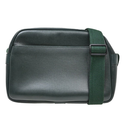 Louis Vuitton Reporter Taiga Leather, Green, Leather, Shoulder Bag