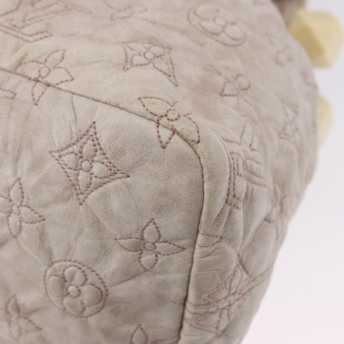 Louis Vuitton Olympe Stratus Limited Edition Monogram Lambskin, Beige, Leather, Handbag