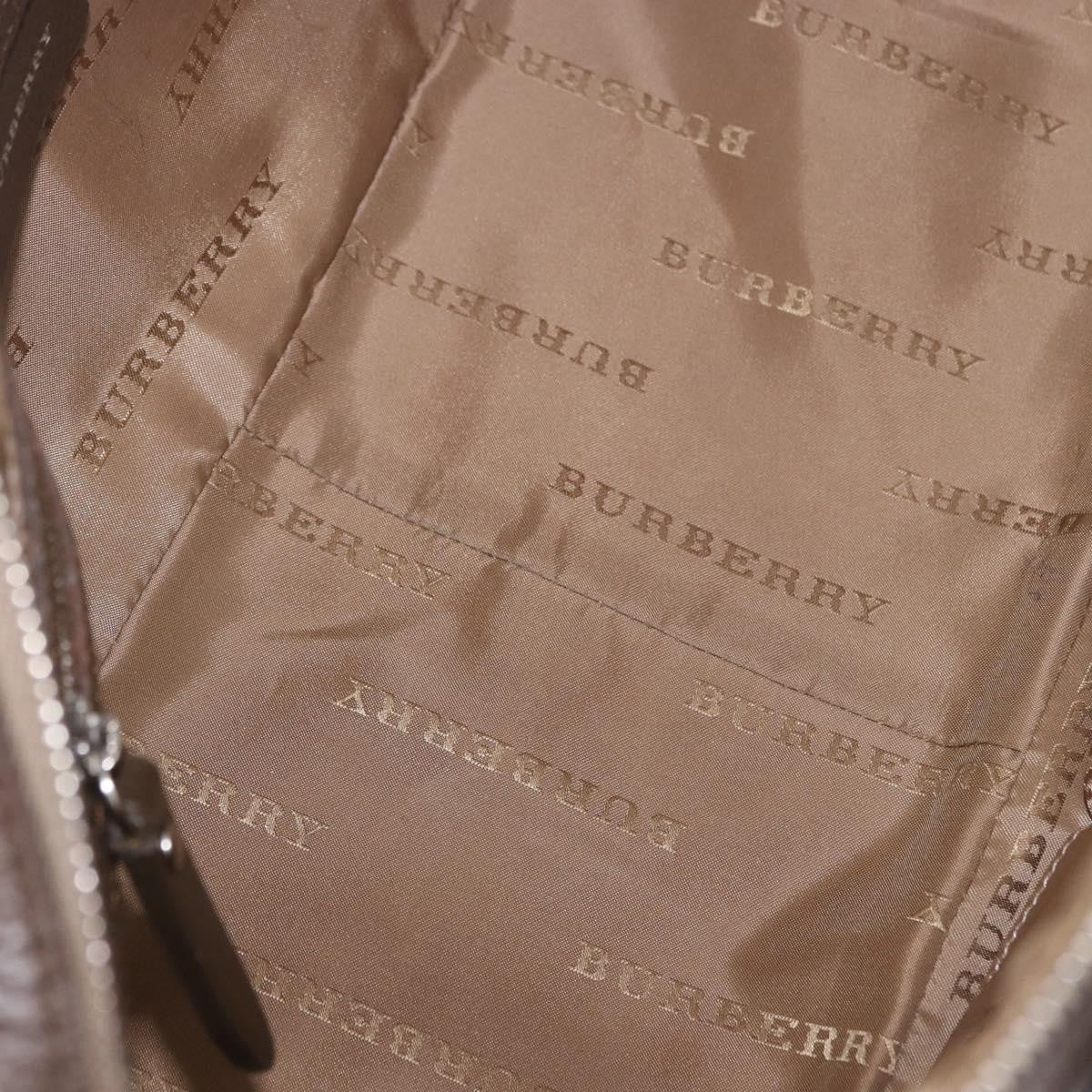 Burberry Nova Check Canvas, Brown, Canvas, Handbag