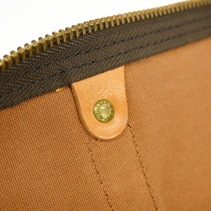 Louis Vuitton Keepall Monogram Canvas, Brown, Canvas, Travel Bag