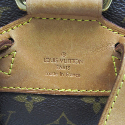 Louis Vuitton Vintage Montsouris Monogram Canvas, Brown, Canvas, Backpack