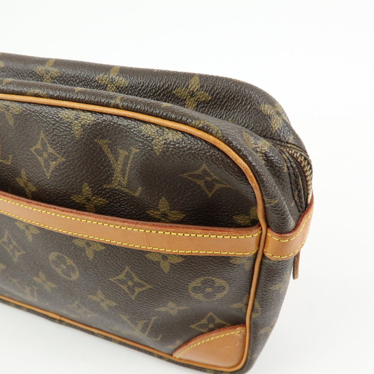Louis Vuitton Compiegne Cosmetic Monogram Canvas, Brown, Canvas, Toiletry Case