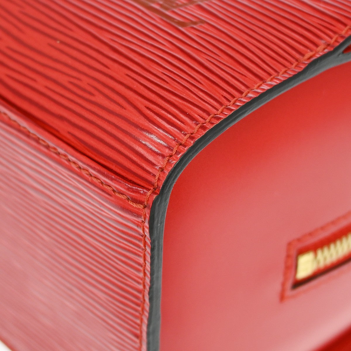 Louis Vuitton Pont Neuf Epi Leather, Red, Leather, Handbag