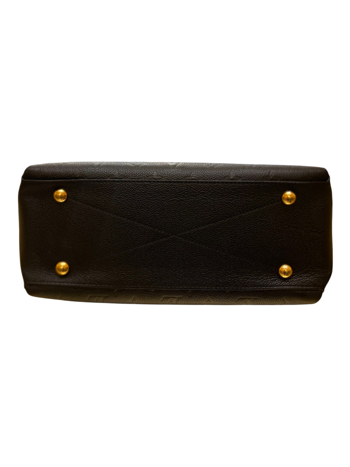 Louis Vuitton Georges Monogram Empreinte Leather, Black, Leather, Handbag