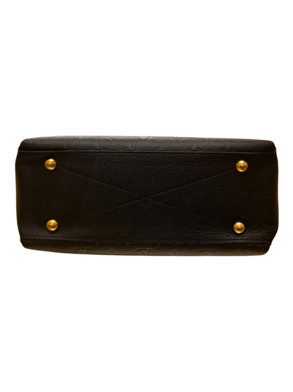 Louis Vuitton Georges Monogram Empreinte Leather, Black, Leather, Handbag
