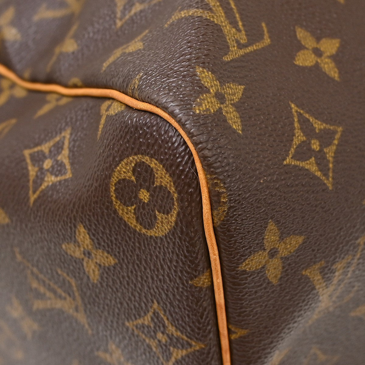 Louis Vuitton Keepall Monogram Canvas, Brown, Canvas, Travel Bag